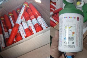 ميناء طنجة المتوسط يحجز مفرقعات