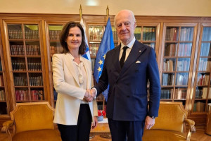دي ميستورا يبحث تطورات قضية الصحراء المغربية مع خارجية سلوفينيا