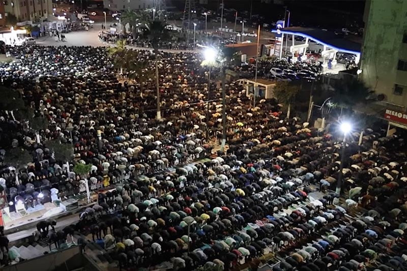 تراويح مسجد الأندلس بالبيضاء