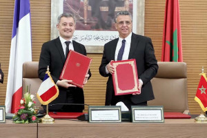 وهبي يلتقي وزير العدل الفرنسي