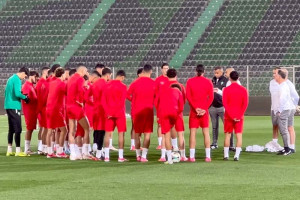 اختتام تداريب المنتخب