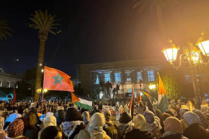 مغاربة يدعمون صمود الفلسطينيين أمام استئناف العدوان الإسرائيلي