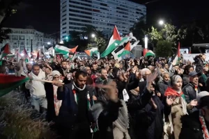 مسيرة في البيضاء تضامنا مع غزة
