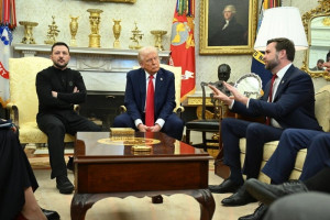 محادثات أمربكية أوكرانية في الرياض