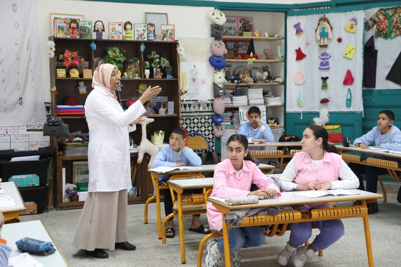 نموذج المدرسة الرائدة بالوداية