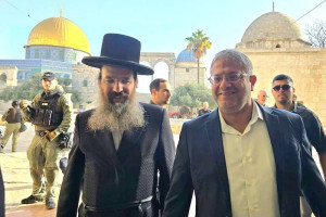 بن غفير يقتحم مجددا المسجد الأقصى