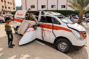 الجيش الإسرائيلي يعترف بقتل مسعفين