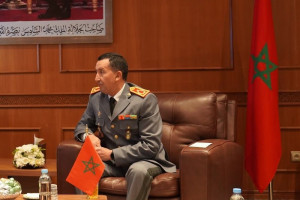 بريظ يستقبل قائد بعثة "المينورسو"